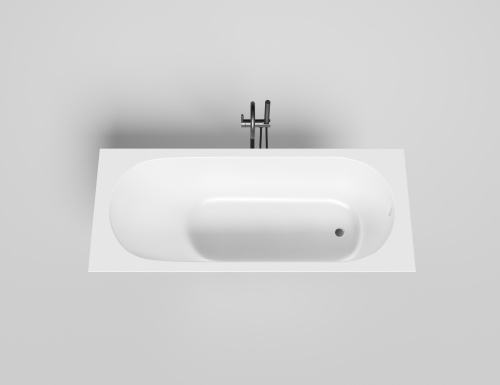 Ванна из литьевго мрамора Salini ORNELLA 102313G 170х70 встраиваемая прямоугольная с ножками - фото 4